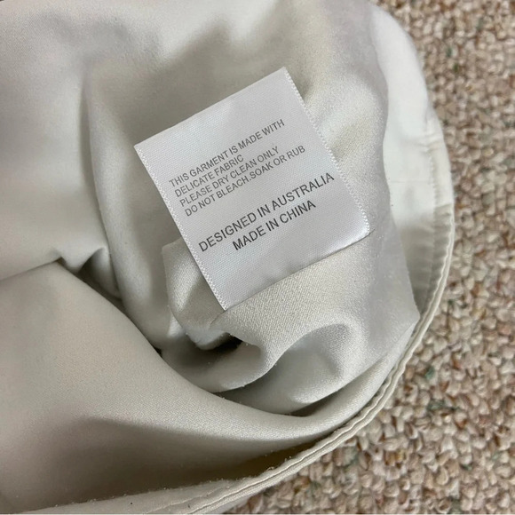 elle zeitoune Alexa Asymmetric Sequin Dress 17055 - Picture 9 of 13